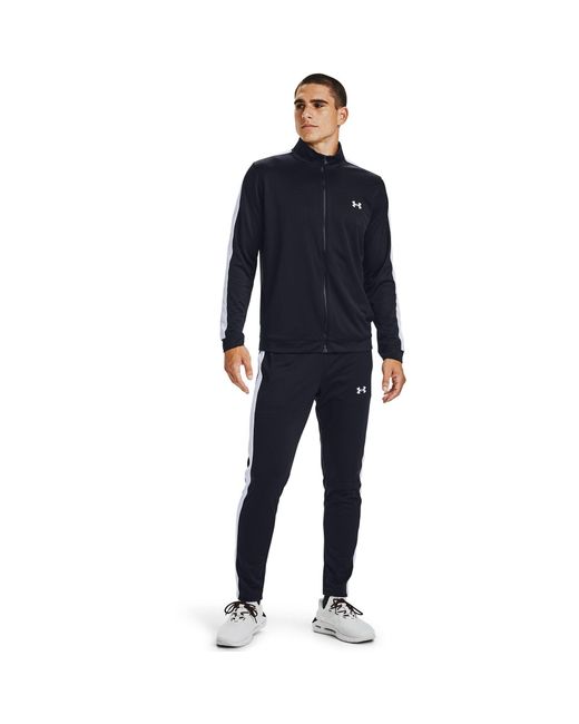 Under Armour Blue Ua Rival Knit Tracksuit for men