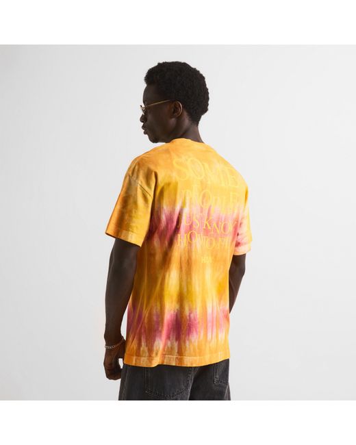 Palm Angels Orange X Hi Ibiza Tie Dye T-Shirt for men