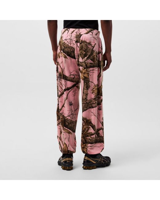 Pleasures Pink X Juicy Couture Realtree Velour Track Pants for men