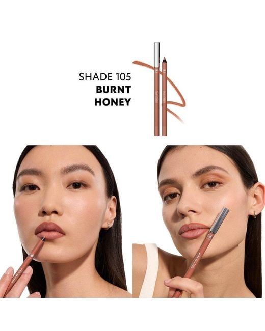 Saint Laurent White Ysl Lovenude Kiss Shaper Sculpting Lip Liner