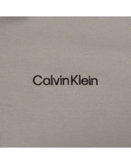 Calvin Klein Black Jc Block Short Sleeve Performance Polo Shirt for men