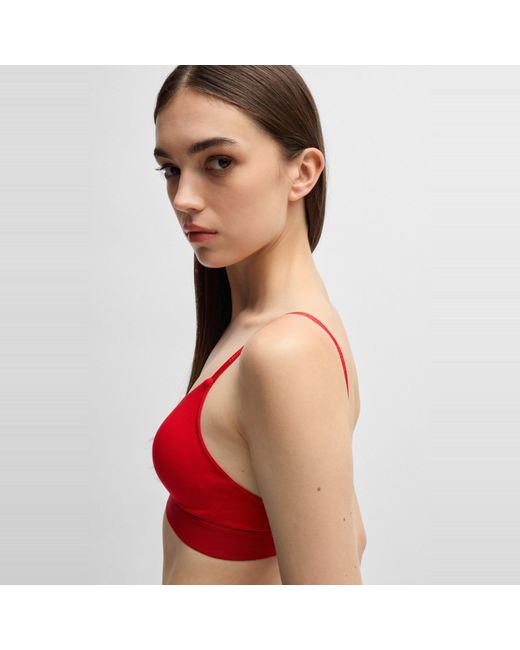 HUGO Red Boss Triangle Bra