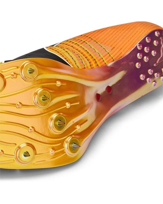 PUMA Yellow Evospeed Tokyo Nitro Running Spikes for men