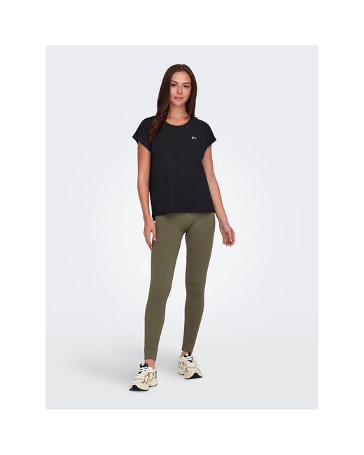 Only Play Black Life Short-Sleeve Loose Training T-Shirt