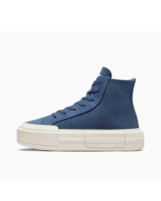 Converse Blue Chuck Taylor All Star Cru Platform Trainers
