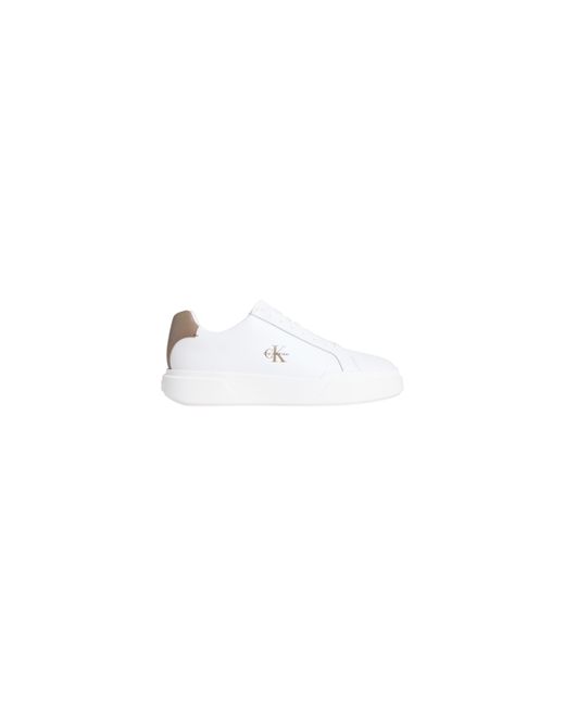 Calvin Klein White Low-Top Trainers for men