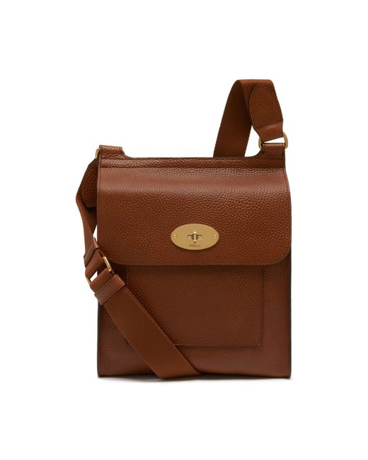 Mulberry Brown Antony Leather Satchel