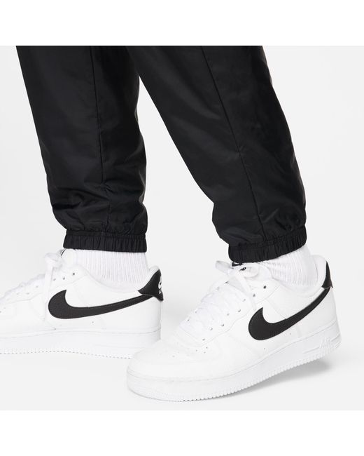 Nike Black Sportswear Club Lined Woven Track Suit for men