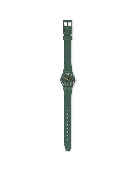 Swatch Green Core Analogue Quartz Watch