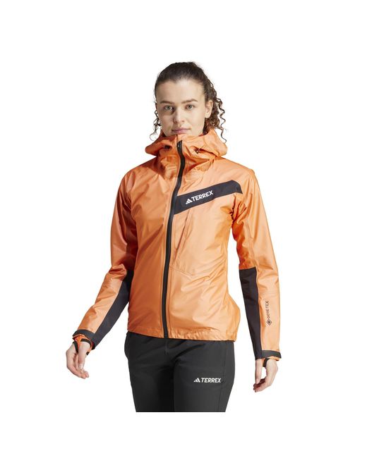 Adidas Brown Track Waterproof Jacket