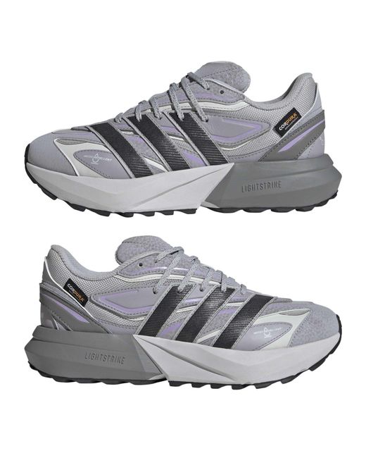 Adidas Gray Lightblaze Runners