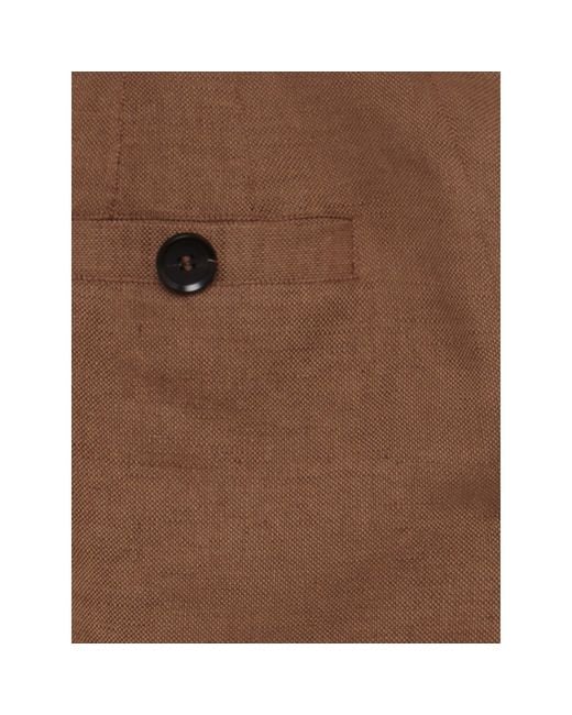 Phase Eight Brown Cassandra Linen Trouser