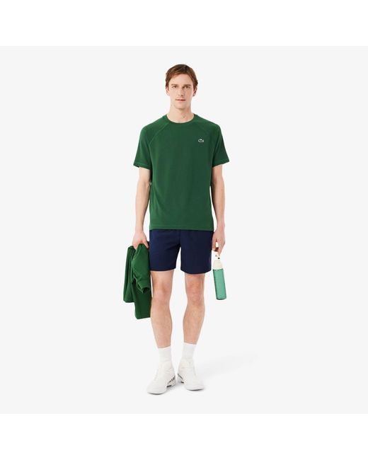 Lacoste Green Short Sleeve Performance T-Shirt for men