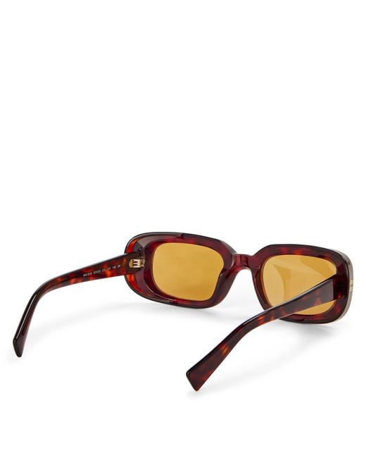 Miu Miu Brown Miu Sun 0Mu B13S Ld63