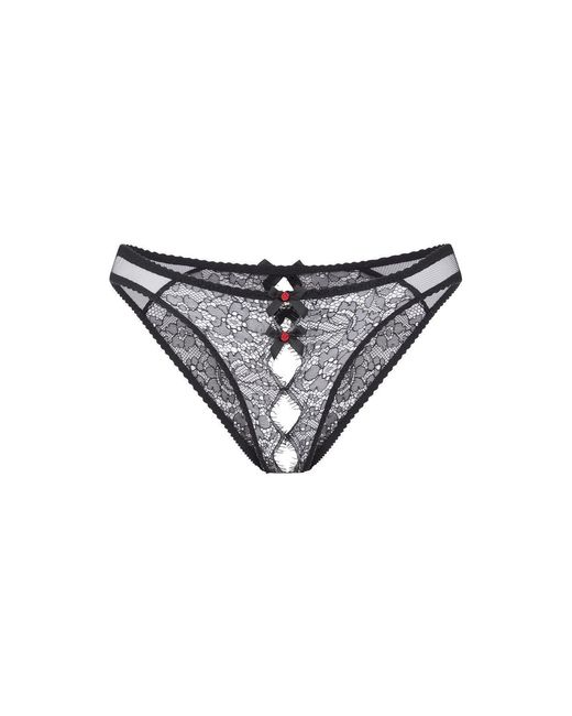 Agent Provocateur Black Lorna Lace Ouvert