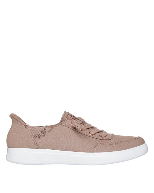 Skechers Brown Bobs Skipper Keep It Sweet Slip On Trainers