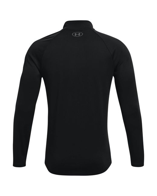 Under Armour Black Tech ½ Zip Long Sleeve for men