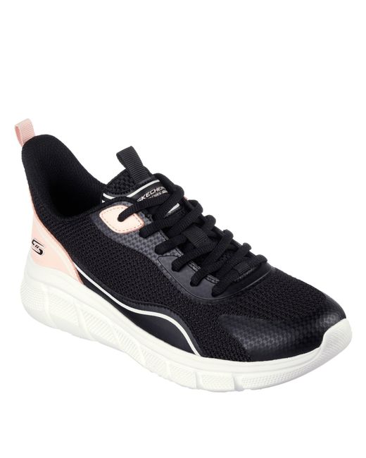 Skechers Blue Bobsbflex Slip On Trainers
