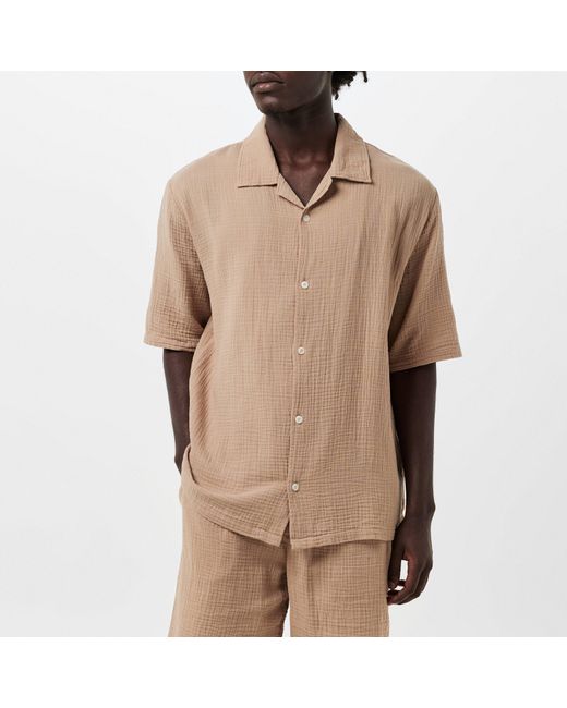 Albam Natural Crinkle Holiday Shirt for men