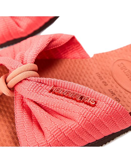 Havaianas Pink You St Tropez Flip Flops
