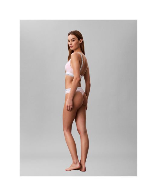 Calvin Klein Pink Modern Thong