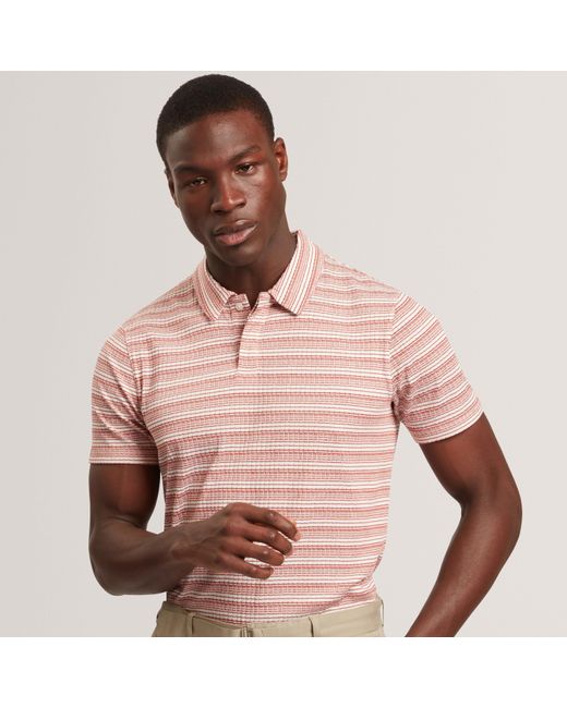 Ted Baker Pink Short Sleeve Polo Shirt for men