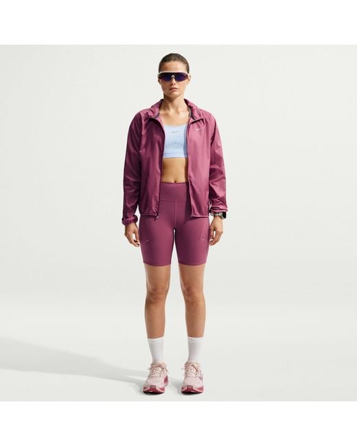 Nike Pink Performance Running Jacket