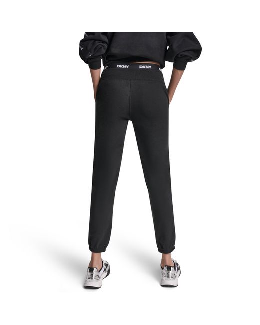 DKNY Black Slim Fit Jogging Bottoms