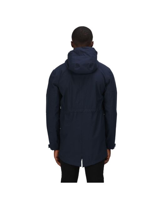 Regatta Blue Asher Waterproof Jacket for men