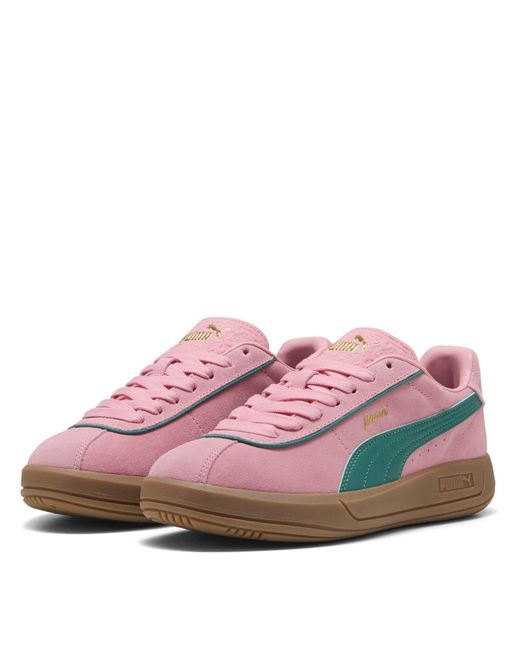PUMA Pink Club Klassika Low-Top Trainers