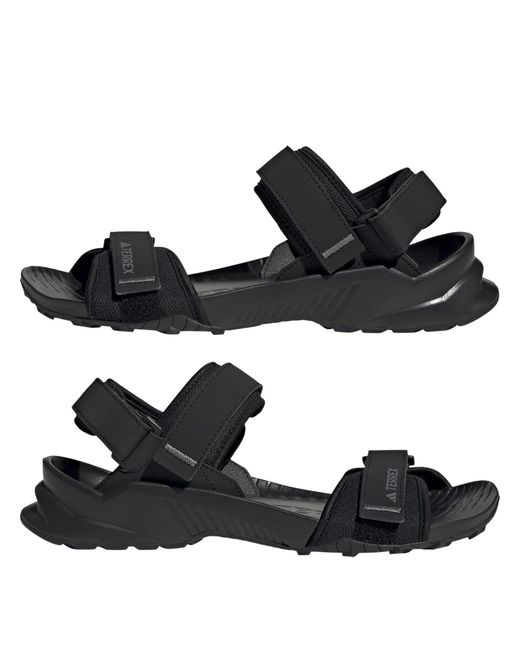 Adidas Black Terrex Hydroterra Sandals for men