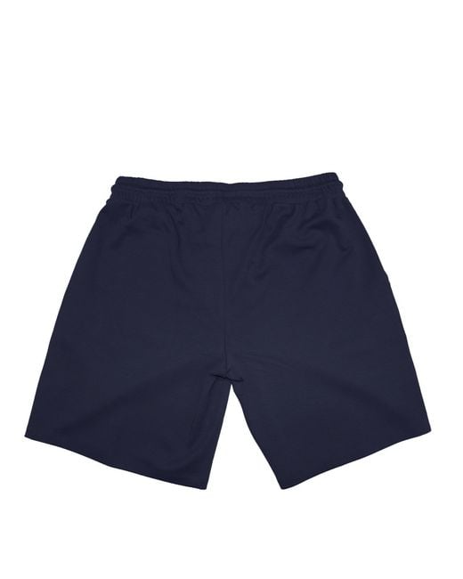Aquascutum Blue Fleece Jogger Shorts for men