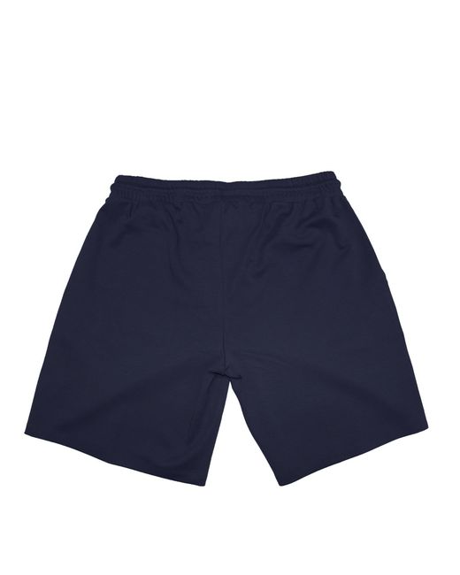 Aquascutum Blue Fleece Jogger Shorts for men