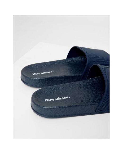Threadbare Blue Arlo Flat Sandal for men