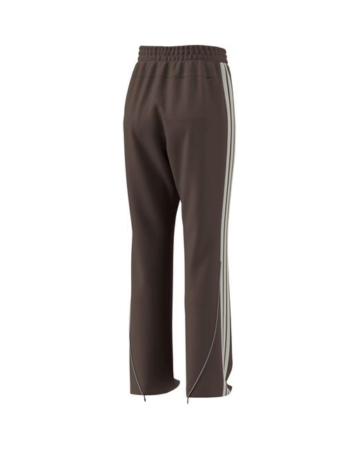 Adidas Gray Stadium 3-Stripes Track Pant