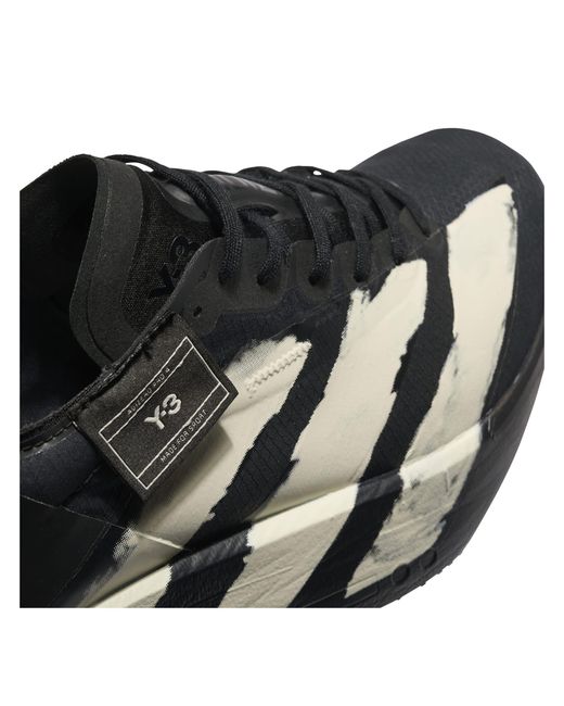 Y-3 Black Adios Pro Runners for men