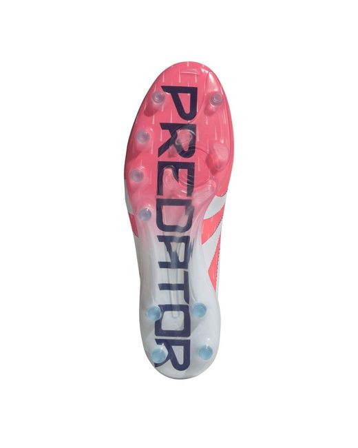 Adidas Pink Pred Elite Ag for men