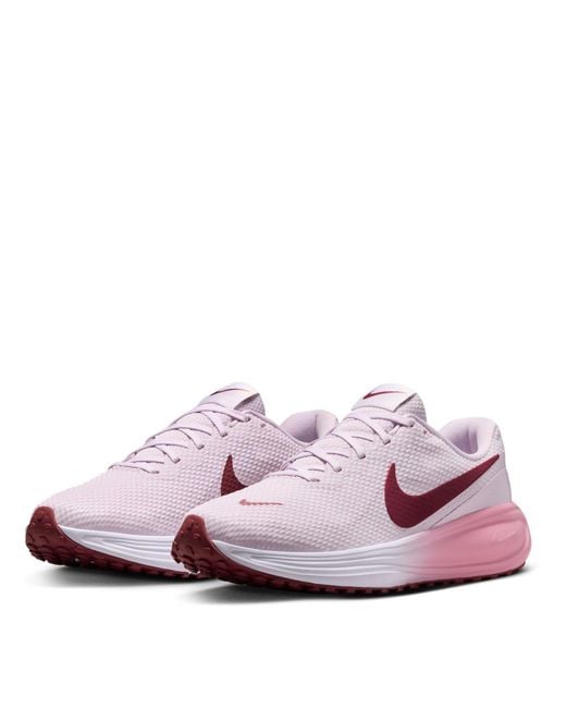 Nike Pink Revolution 8 Road Running Shoes