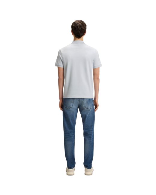 Boss White Passenger Premium Design Polo Shirt for men