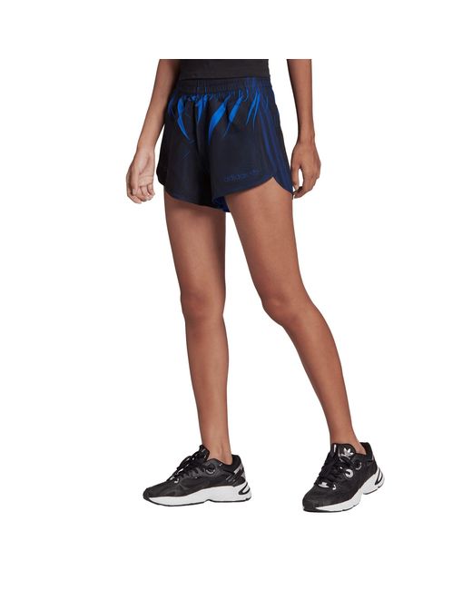 Adidas Originals Blue Streamlined One Piece Swimsuit