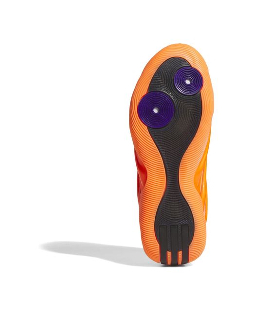 Adidas Orange Harden Volume 9 Basketball Shoes for men