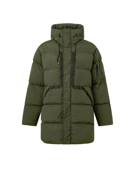 C P Company Green Cp Nycra Puffer Sn64 for men