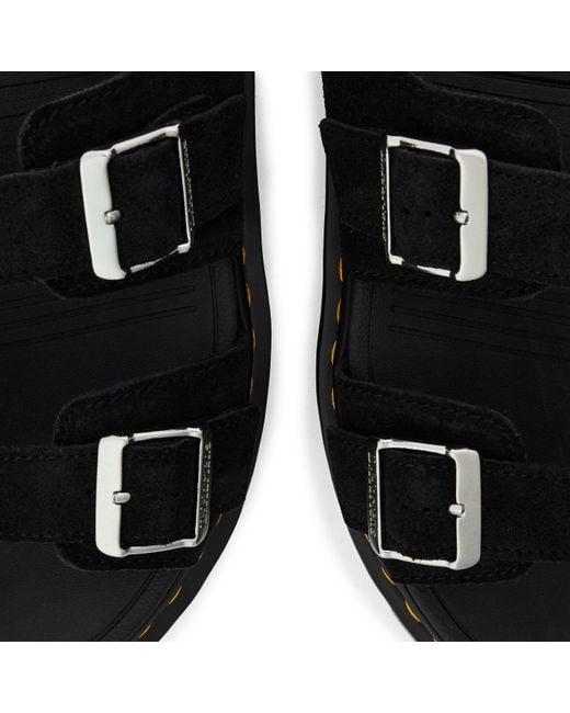 Dr. Martens Black Travel Sandals