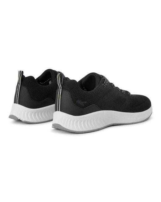 Regatta Black Marine Woven Knit Classic Low-Top Trainers
