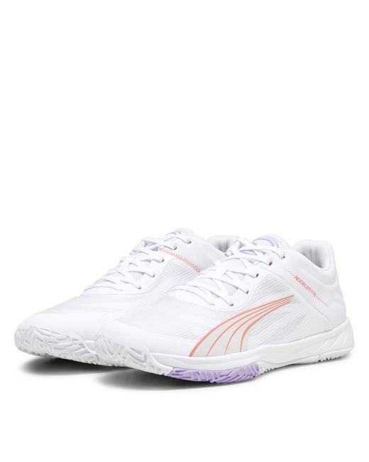 PUMA White Accelerate Turbo
