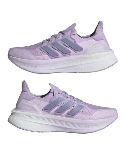 Adidas Purple Ultraboost 5 Running Shoes