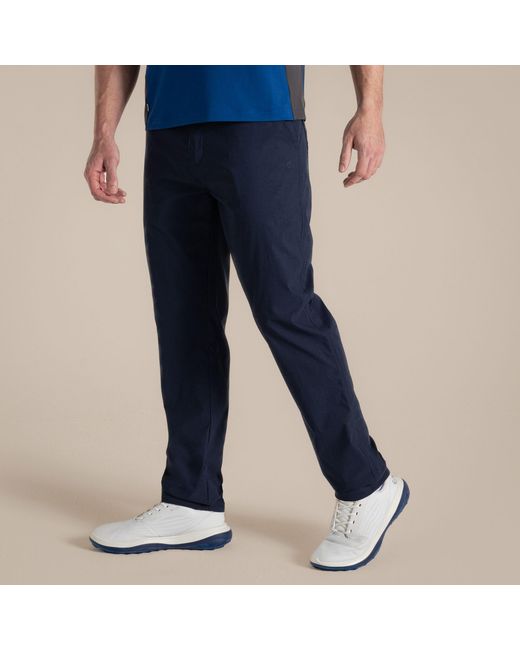 Craghoppers Blue Nosilife Santos Ii Golf Trousers for men