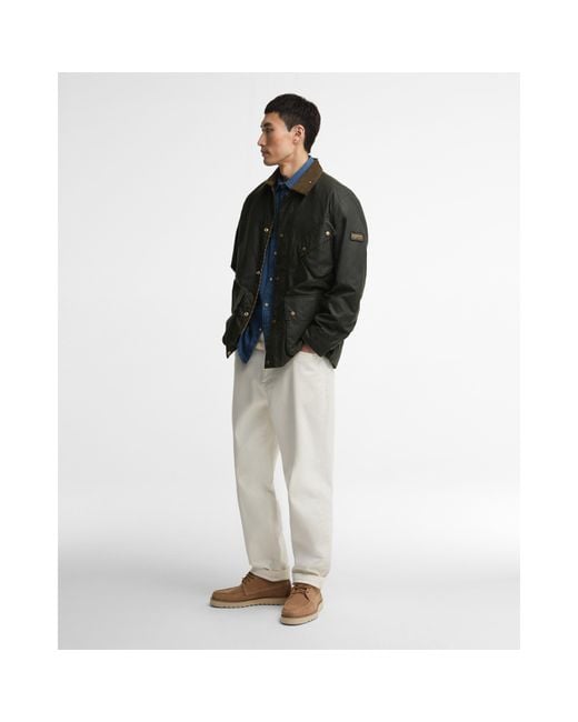 Barbour Black B.Int Brake Line Wax Sn64 for men
