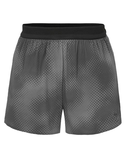 REPRESENT 247 Gray Performance Gym Shorts for men