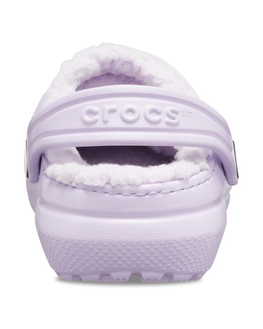 CROCSTM Purple Adults Classic Lined Clogs